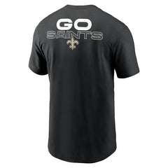 Nike New Orleans Saints Local Phrase T-Shirt Black