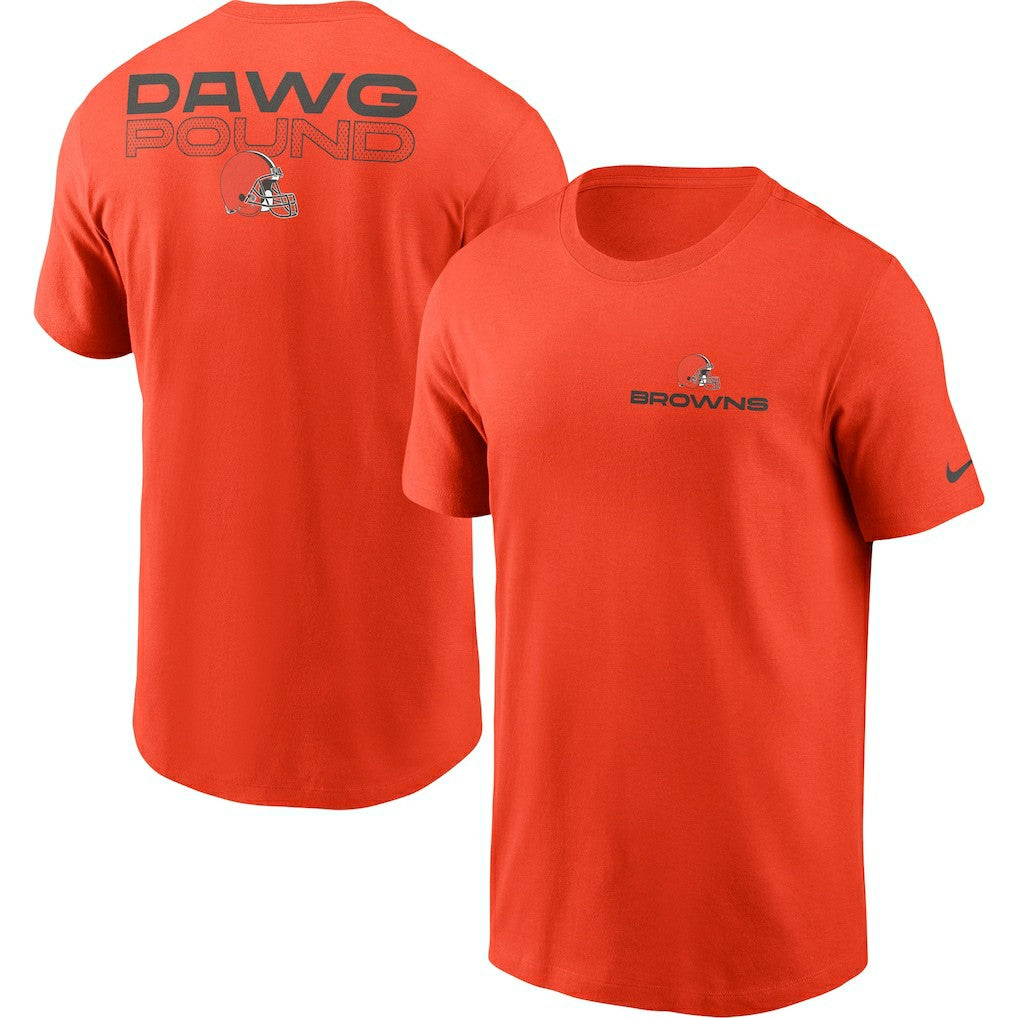 Nike Cleveland Browns Local Phrase T-Shirt Orange
