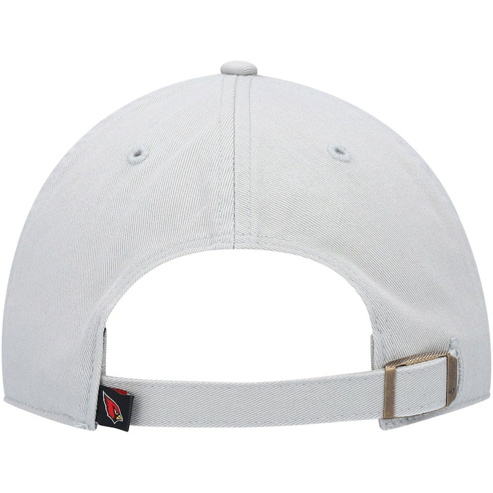 47 brand Arizona Cardinals '47 Clean Up Adjustable Hat Gray