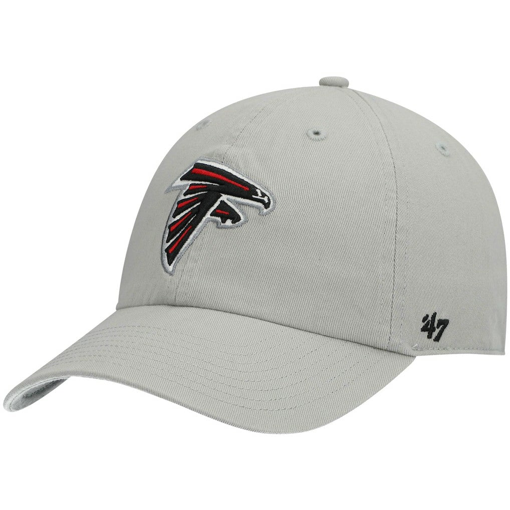 47 brand Atlanta Falcons '47 Clean Up Adjustable Hat Gray