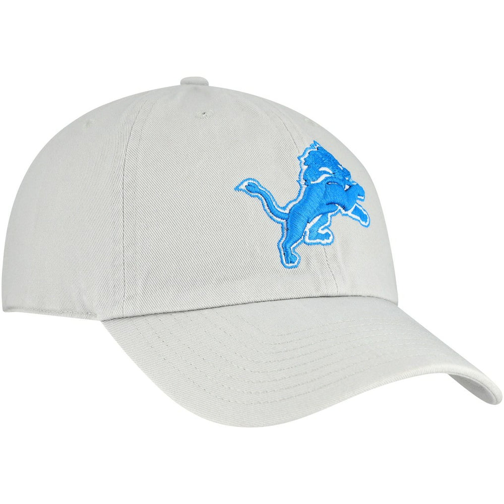 47 brand Detroit Lions '47 Clean Up Adjustable Hat Gray