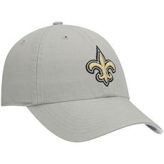 47 brand New Orleans Saints '47 Clean Up Adjustable Hat Gray