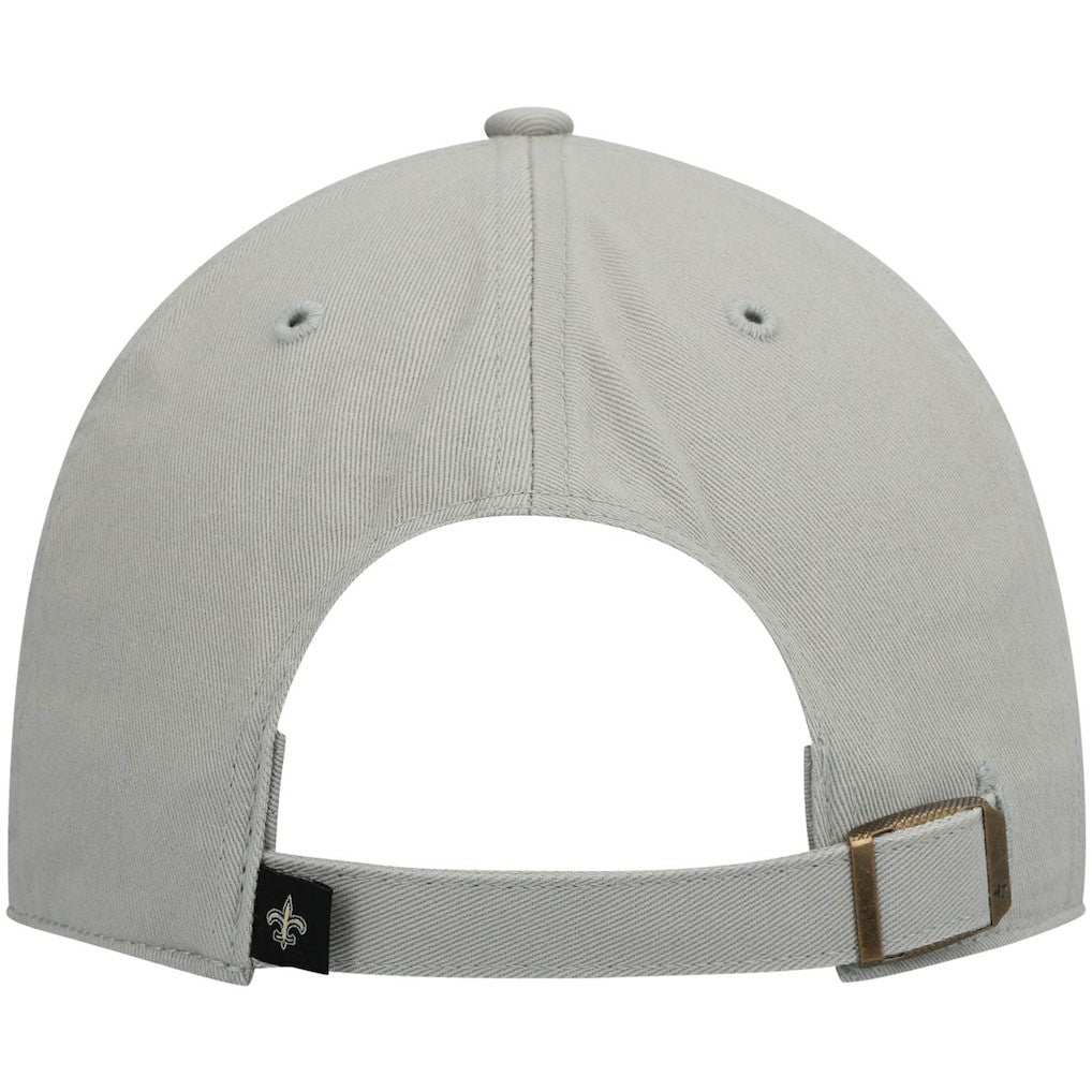 47 brand New Orleans Saints '47 Clean Up Adjustable Hat Gray