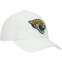 47 brand Jacksonville Jaguars '47 Logo Clean Up Adjustable Hat White