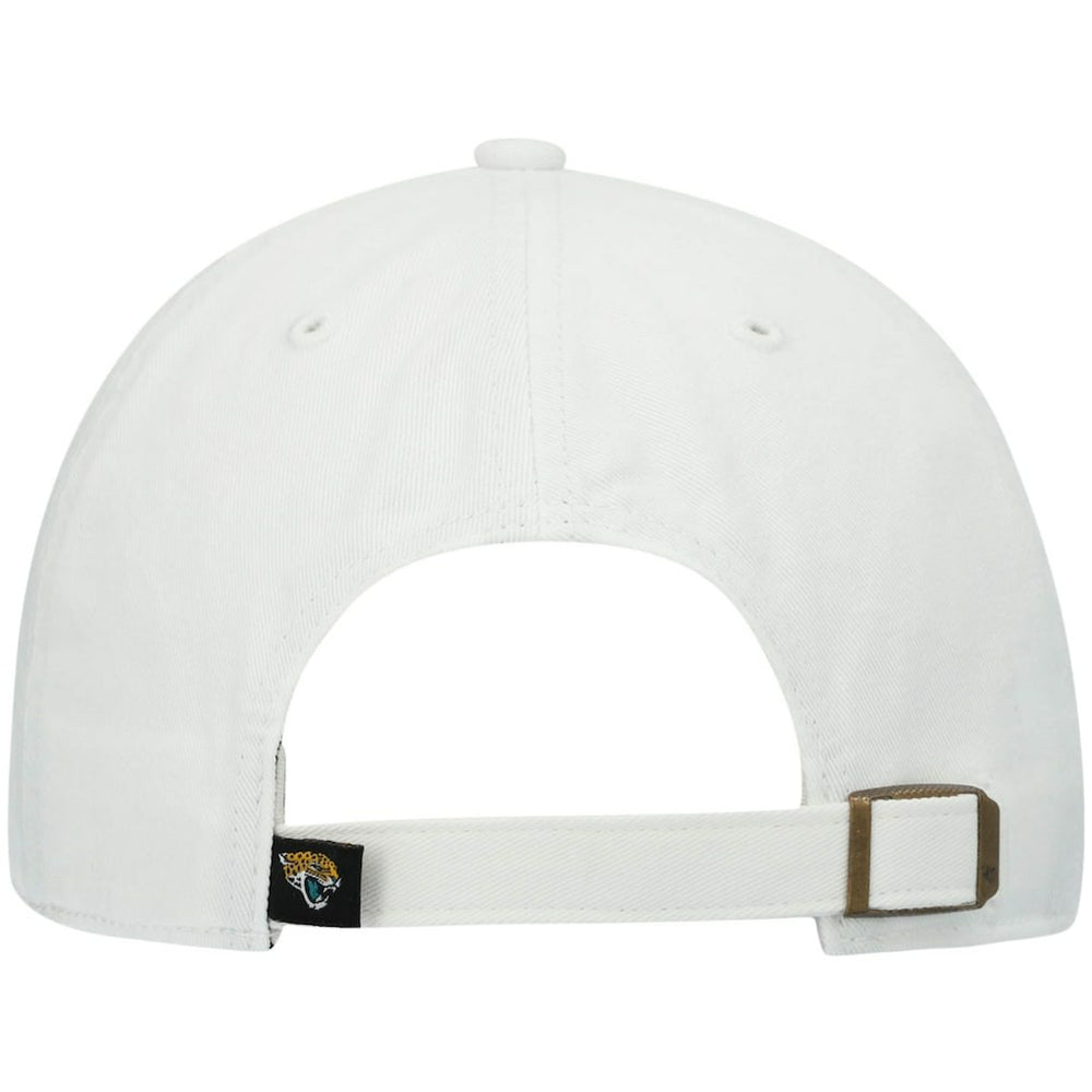 47 brand Jacksonville Jaguars '47 Logo Clean Up Adjustable Hat White