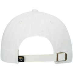 47 brand Jacksonville Jaguars '47 Logo Clean Up Adjustable Hat White