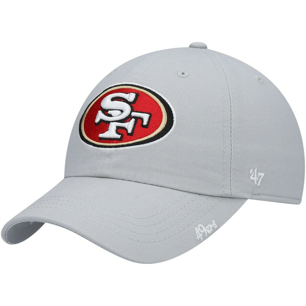 47 brand San Francisco 49ers '47 Women's Miata Clean Up Secondary Adjustable Hat Gray
