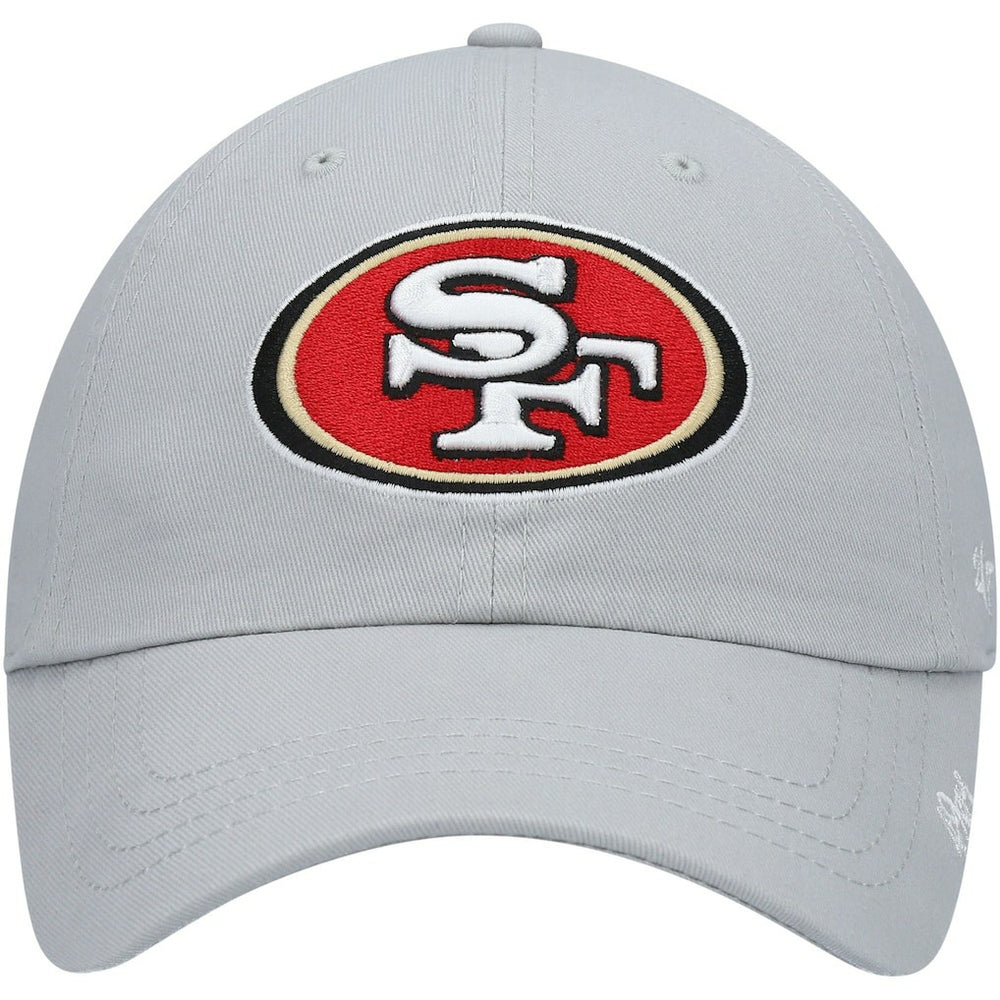 47 brand San Francisco 49ers '47 Women's Miata Clean Up Secondary Adjustable Hat Gray