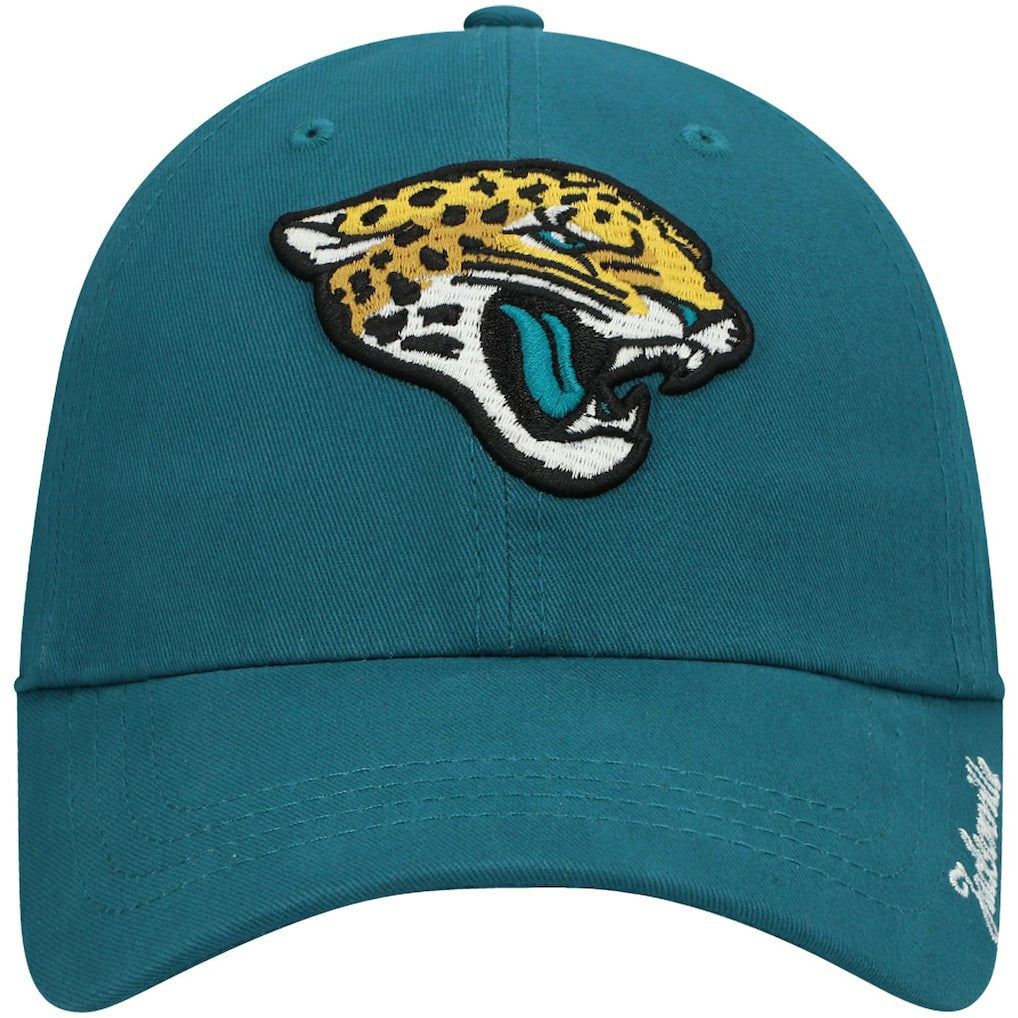47 brand Jacksonville Jaguars '47 Women's Miata Clean Up Secondary Adjustable Hat Teal