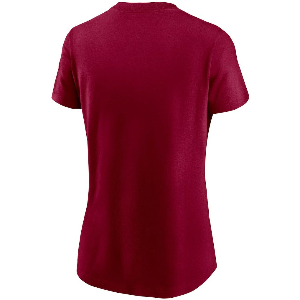 Nike Washington Football Team Women's Logo Essential T-Shirt Burgundy