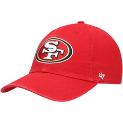 47 brand San Francisco 49ers '47 Youth Logo Clean Up Adjustable Hat Scarlet