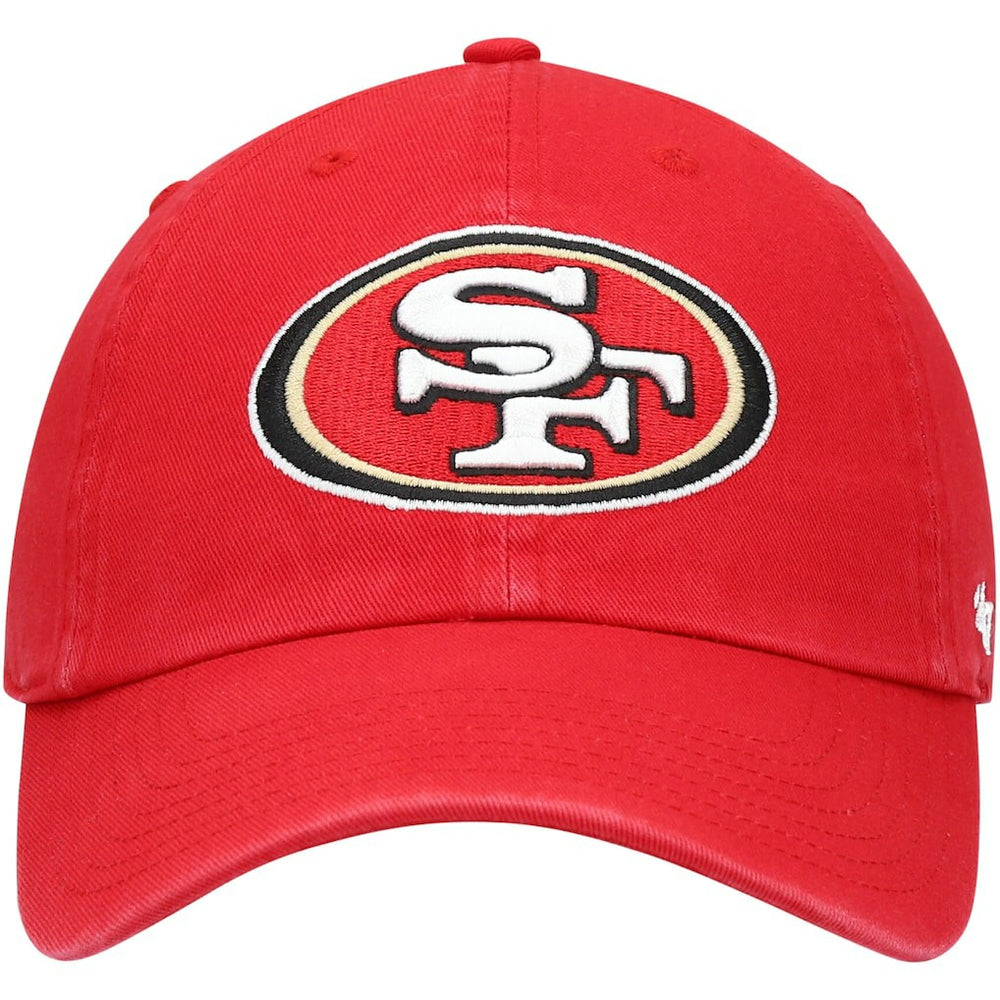 47 brand San Francisco 49ers '47 Youth Logo Clean Up Adjustable Hat Scarlet