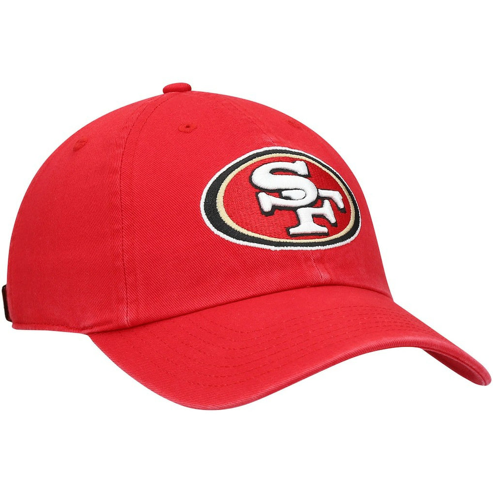 47 brand San Francisco 49ers '47 Youth Logo Clean Up Adjustable Hat Scarlet