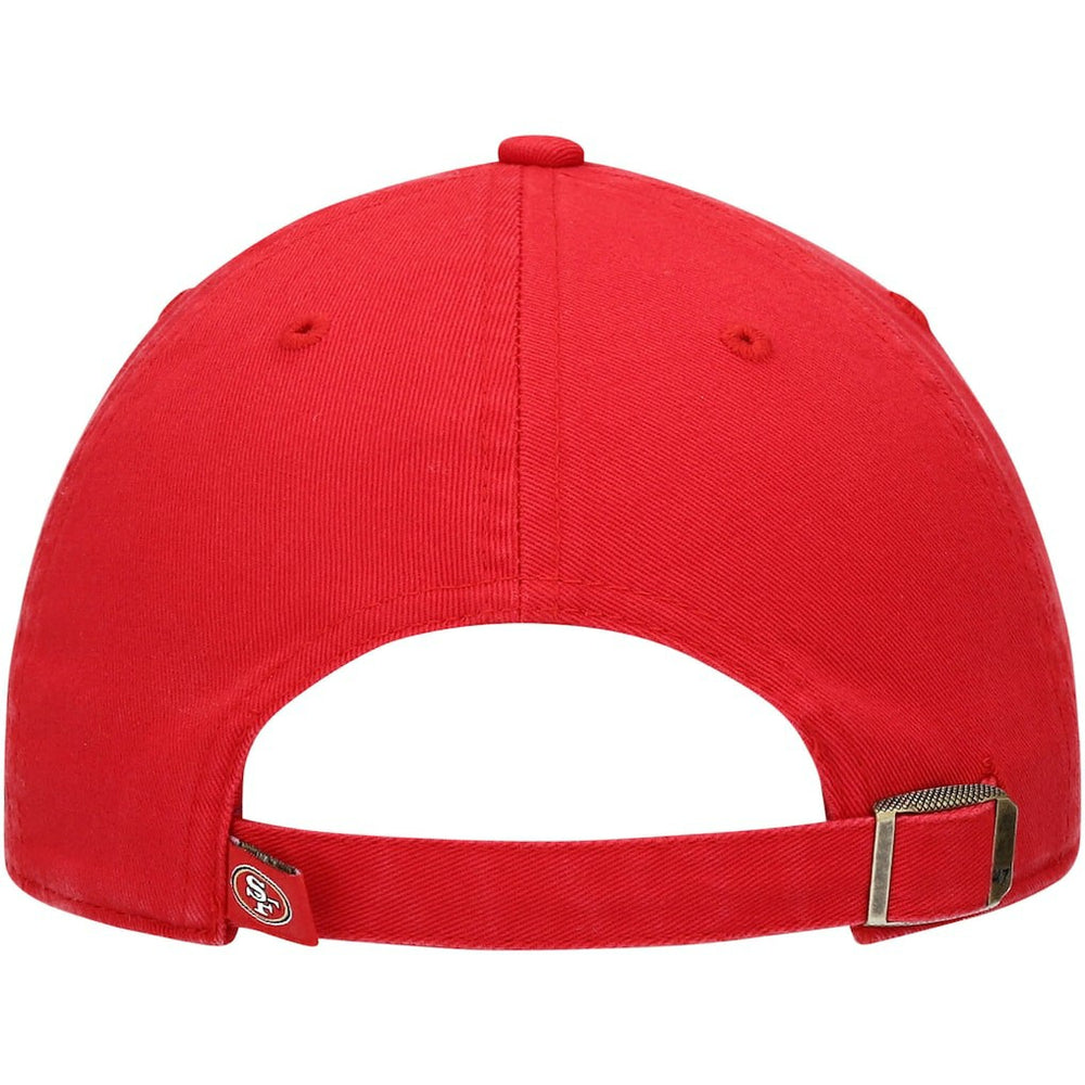47 brand San Francisco 49ers '47 Youth Logo Clean Up Adjustable Hat Scarlet