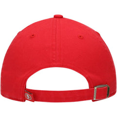 47 brand San Francisco 49ers '47 Youth Logo Clean Up Adjustable Hat Scarlet