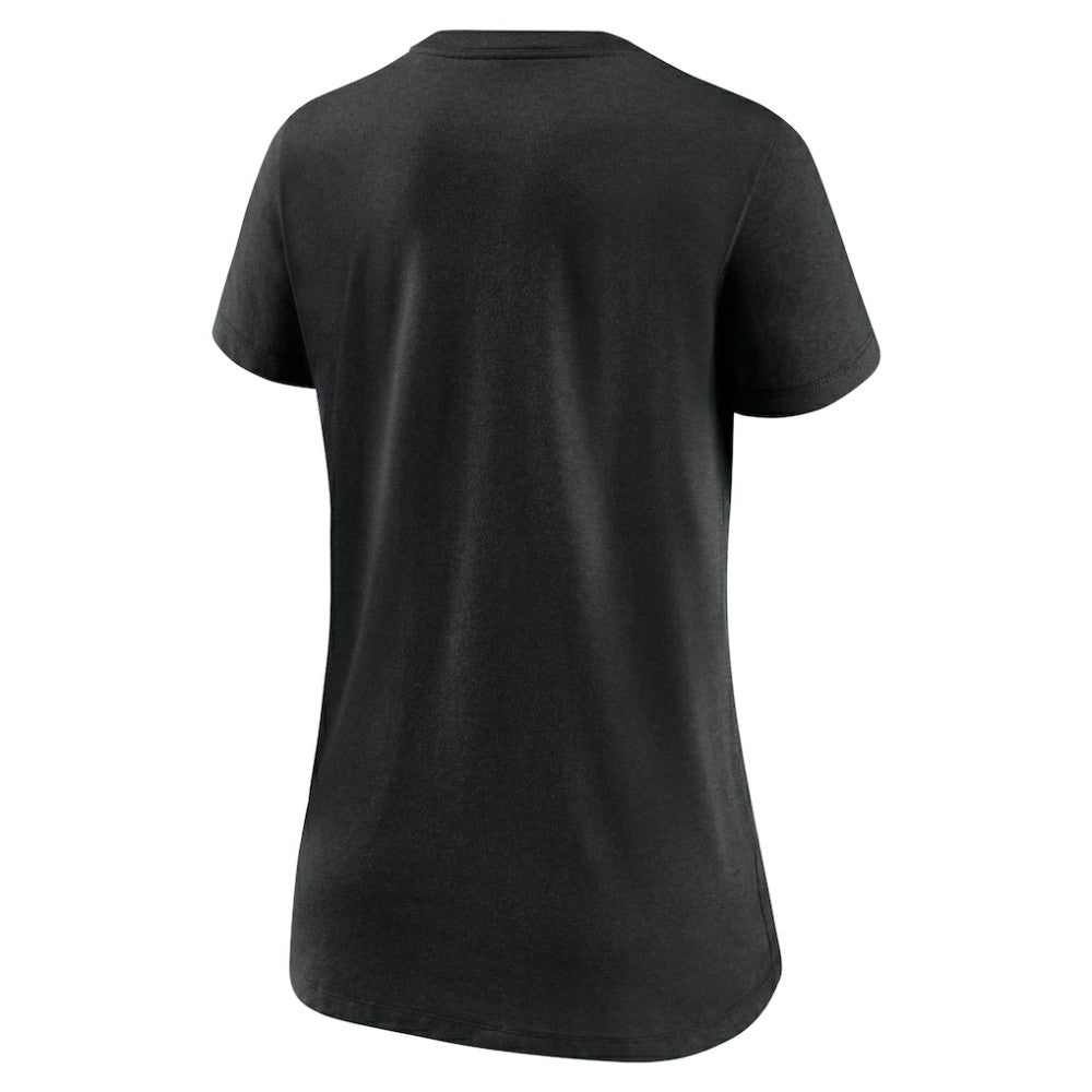 San Francisco Giants Nike Women's City Connect Tri-Blend V-Neck T-Shirt - Black - Nike Lifestyle