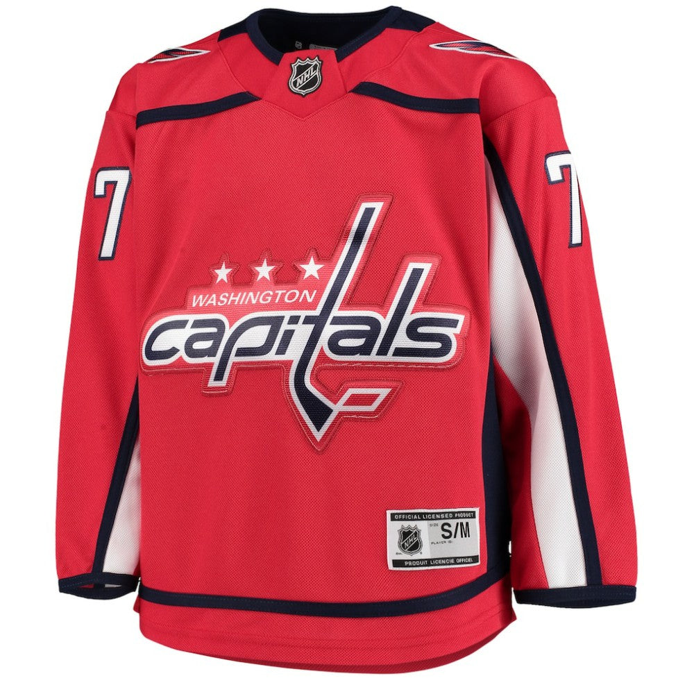 TJ Oshie Washington Capitals Youth Home Premier Jersey - Red - NHL 4052885