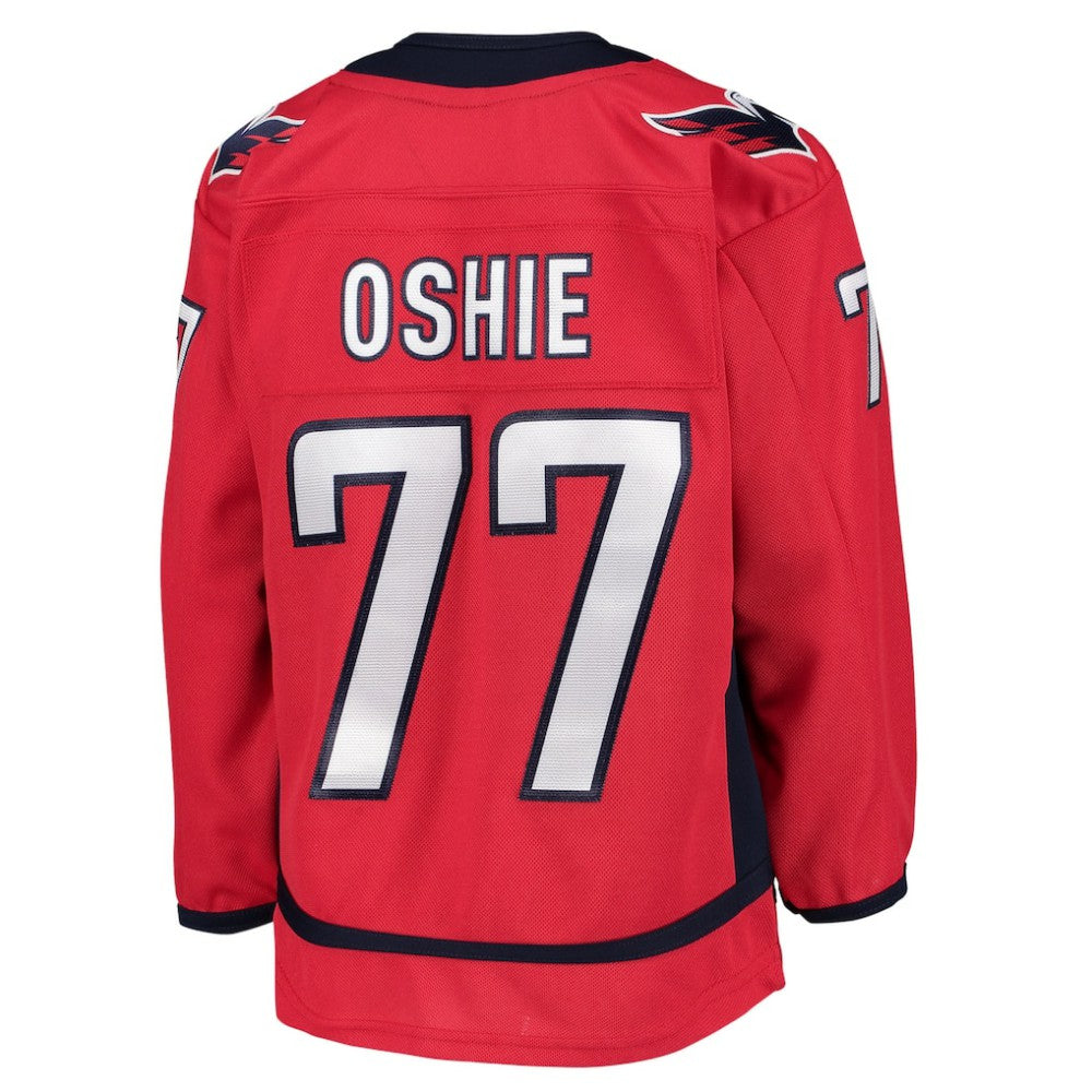 TJ Oshie Washington Capitals Youth Home Premier Jersey - Red - NHL 4052885