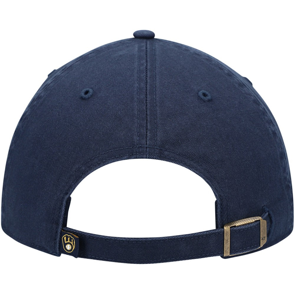 Milwaukee Brewers '47 Clean Up Adjustable Hat - Navy - 47 brand on Sale