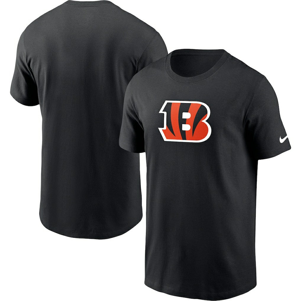 Nike Cincinnati Bengals Primetime Logo Essential T-Shirt Black