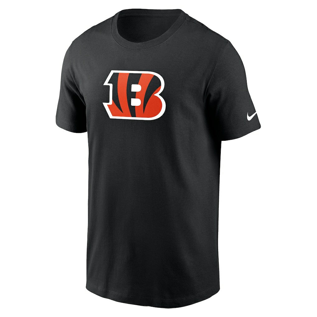 Nike Cincinnati Bengals Primetime Logo Essential T-Shirt Black