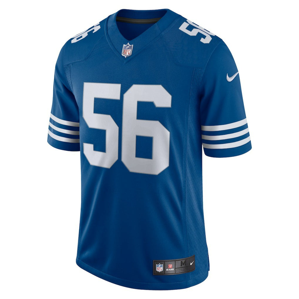 Nike Men's Quenton Nelson Royal Indianapolis Colts Alternate Vapor Limited Jersey