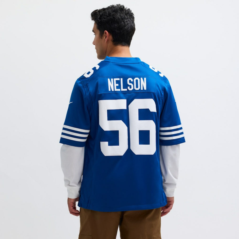 Nike Men's Quenton Nelson Royal Indianapolis Colts Alternate Vapor Limited Jersey