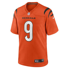 Nike Joe Burrow Cincinnati Bengals Alternate Game Jersey Orange