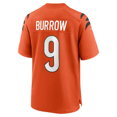 Nike Joe Burrow Cincinnati Bengals Alternate Game Jersey Orange