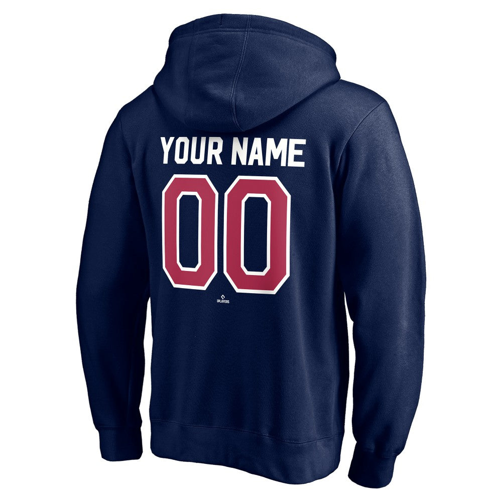 Los Angeles Angels Cooperstown Winning Streak Personalized Name & Number Pullover Hoodie - Navy - MLB on Sale