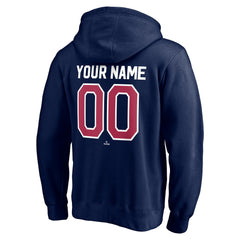 Los Angeles Angels Cooperstown Winning Streak Personalized Name & Number Pullover Hoodie - Navy - MLB on Sale