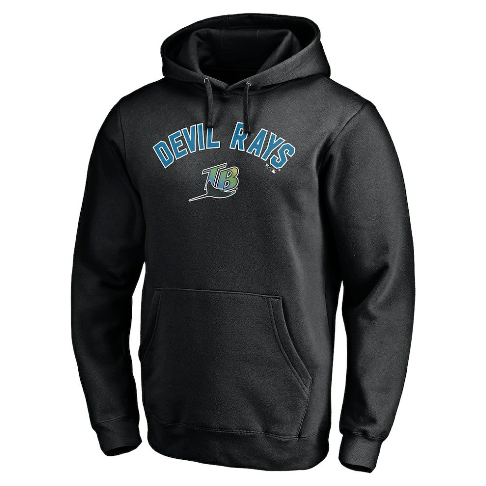 Tampa Bay Rays Cooperstown Winning Streak Personalized Name & Number Pullover Hoodie - Black - MLB Sale
