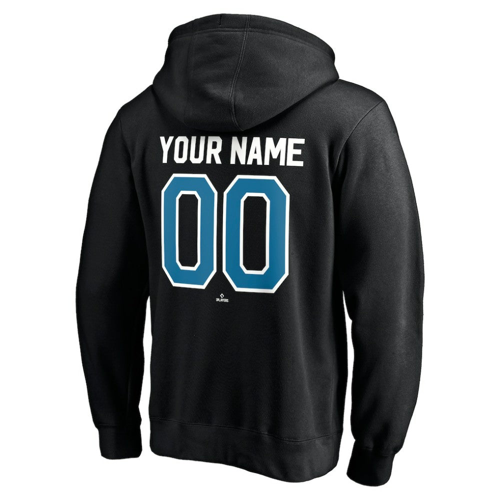 Tampa Bay Rays Cooperstown Winning Streak Personalized Name & Number Pullover Hoodie - Black - MLB Sale