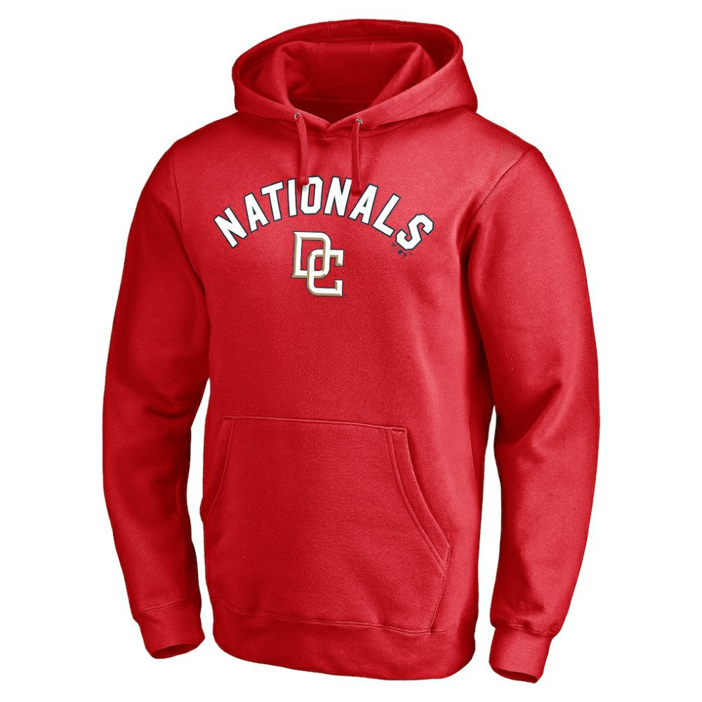 Washington Nationals Cooperstown Winning Streak Personalized Name & Number Pullover Hoodie - Red - MLB Lifestyle