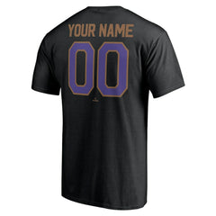 Arizona Diamondbacks Cooperstown Winning Streak Personalized Name & Number T-Shirt - Black - MLB on Sale