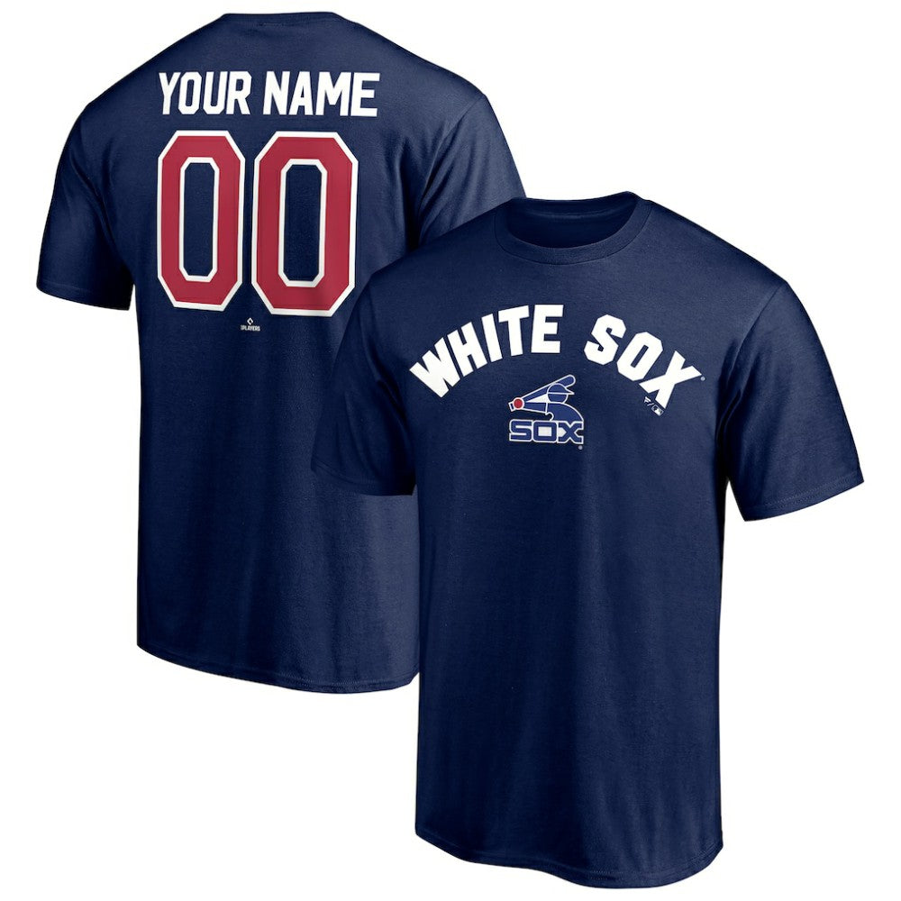 Chicago White Sox Cooperstown Winning Streak Personalized Name & Number T-Shirt - Navy - MLB on Sale