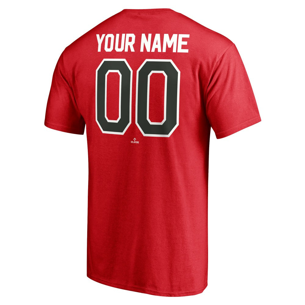 Cincinnati Reds Cooperstown Winning Streak Personalized Name & Number T-Shirt - Red - MLB on Sale