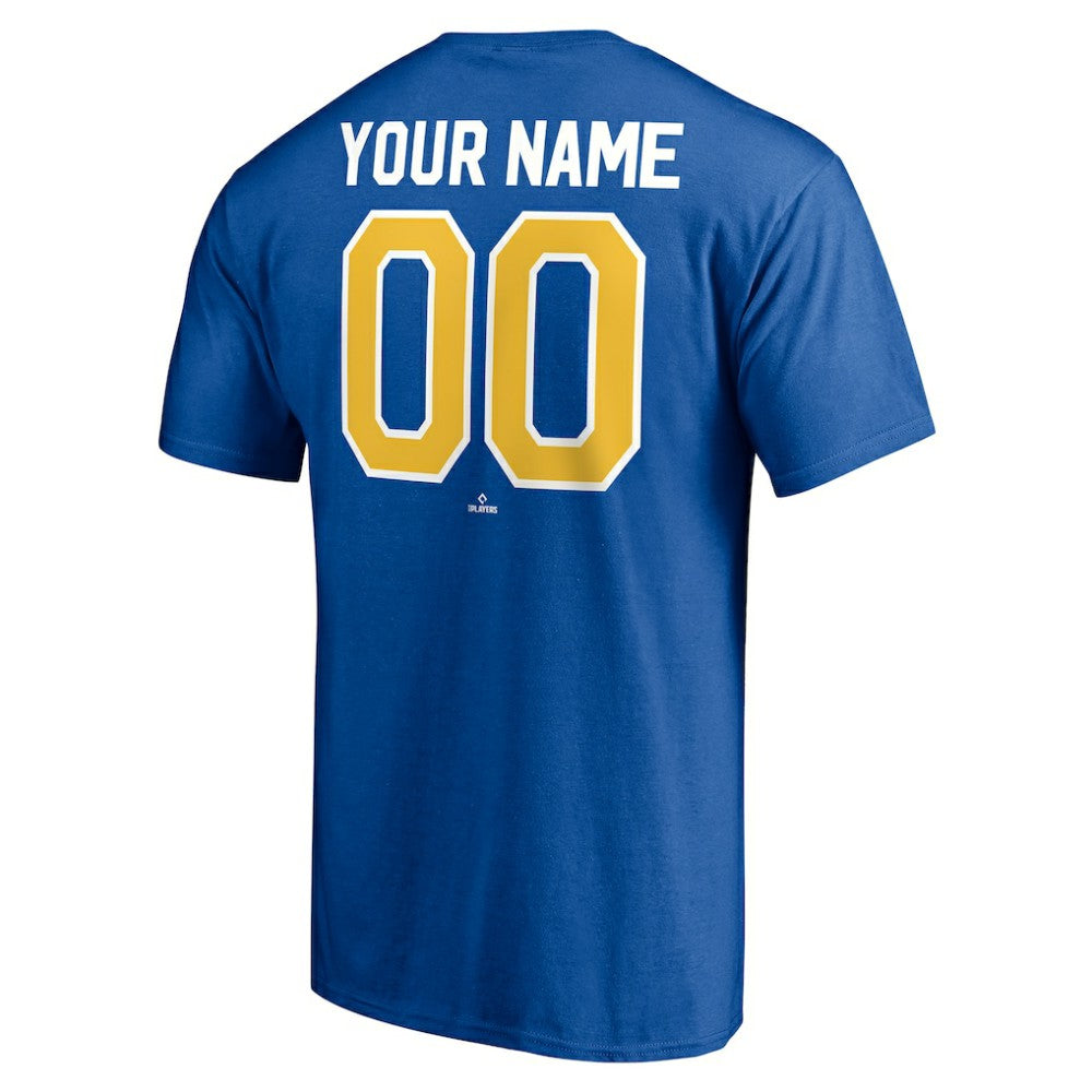 Seattle Mariners Cooperstown Winning Streak Personalized Name & Number T-Shirt - Royal - MLB Online