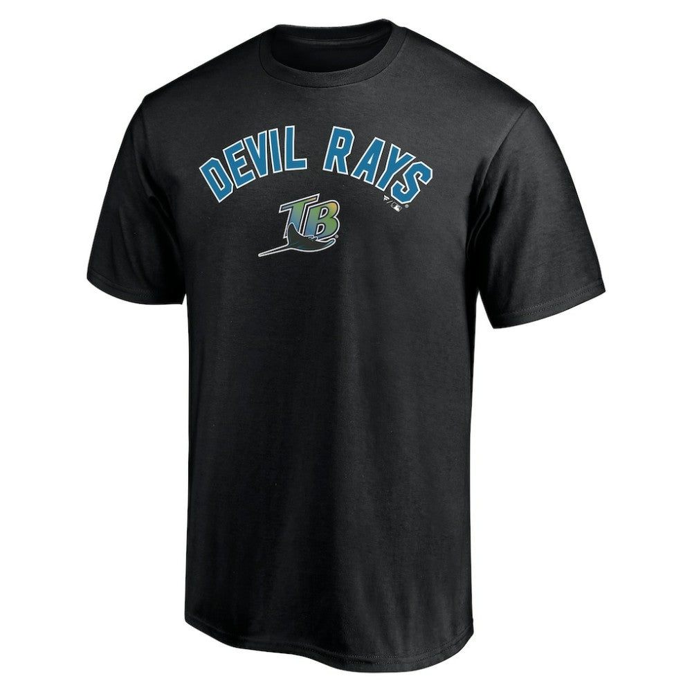 Tampa Bay Rays Cooperstown Winning Streak Personalized Name & Number T-Shirt - Black - MLB on Sale
