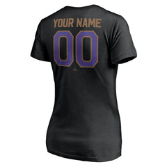 Arizona Diamondbacks Women's Cooperstown Winning Streak Personalized Name & Number V-Neck T-Shirt - Black - MLB Online