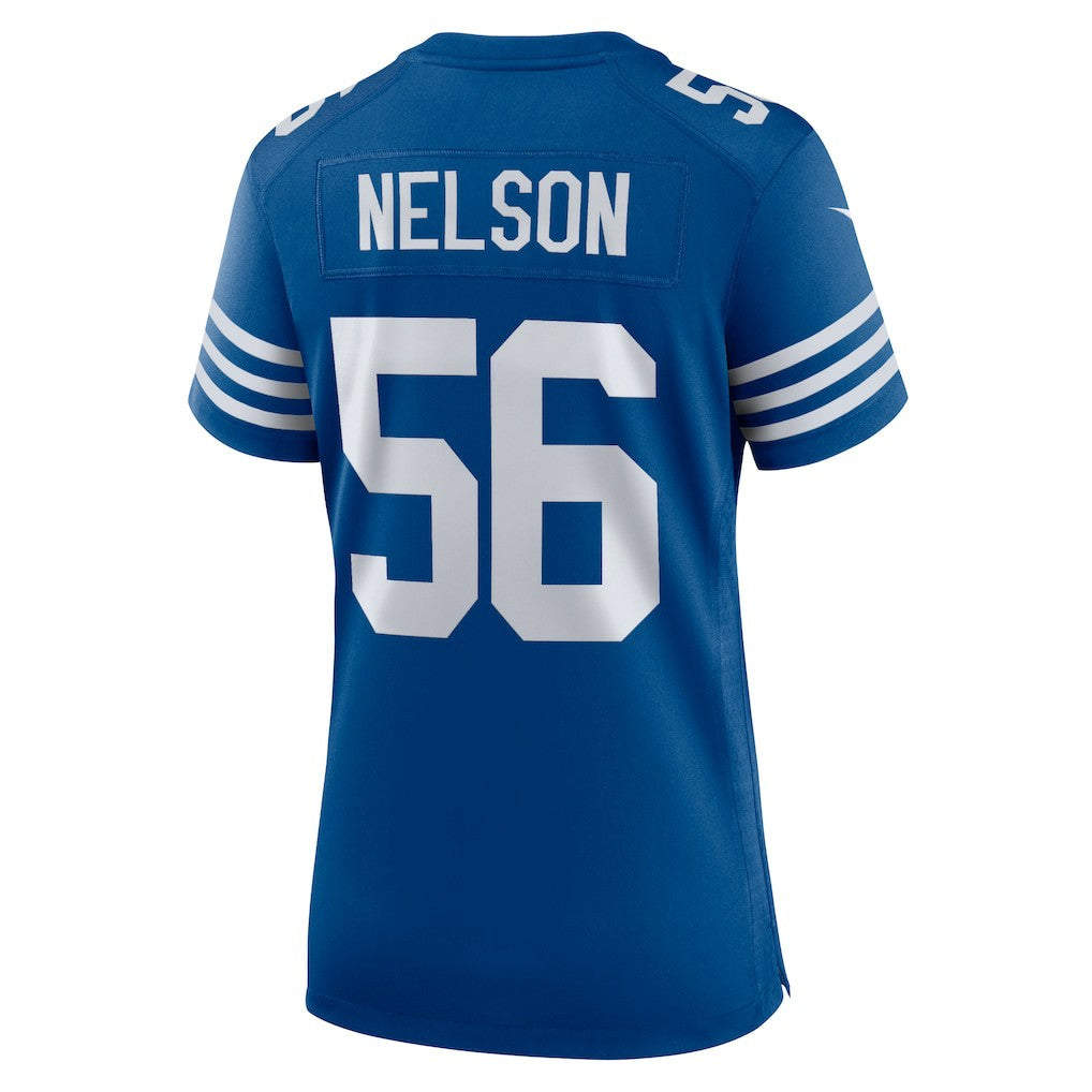 Nike Quenton Nelson Indianapolis Colts Women's Alternate Game Jersey Royal