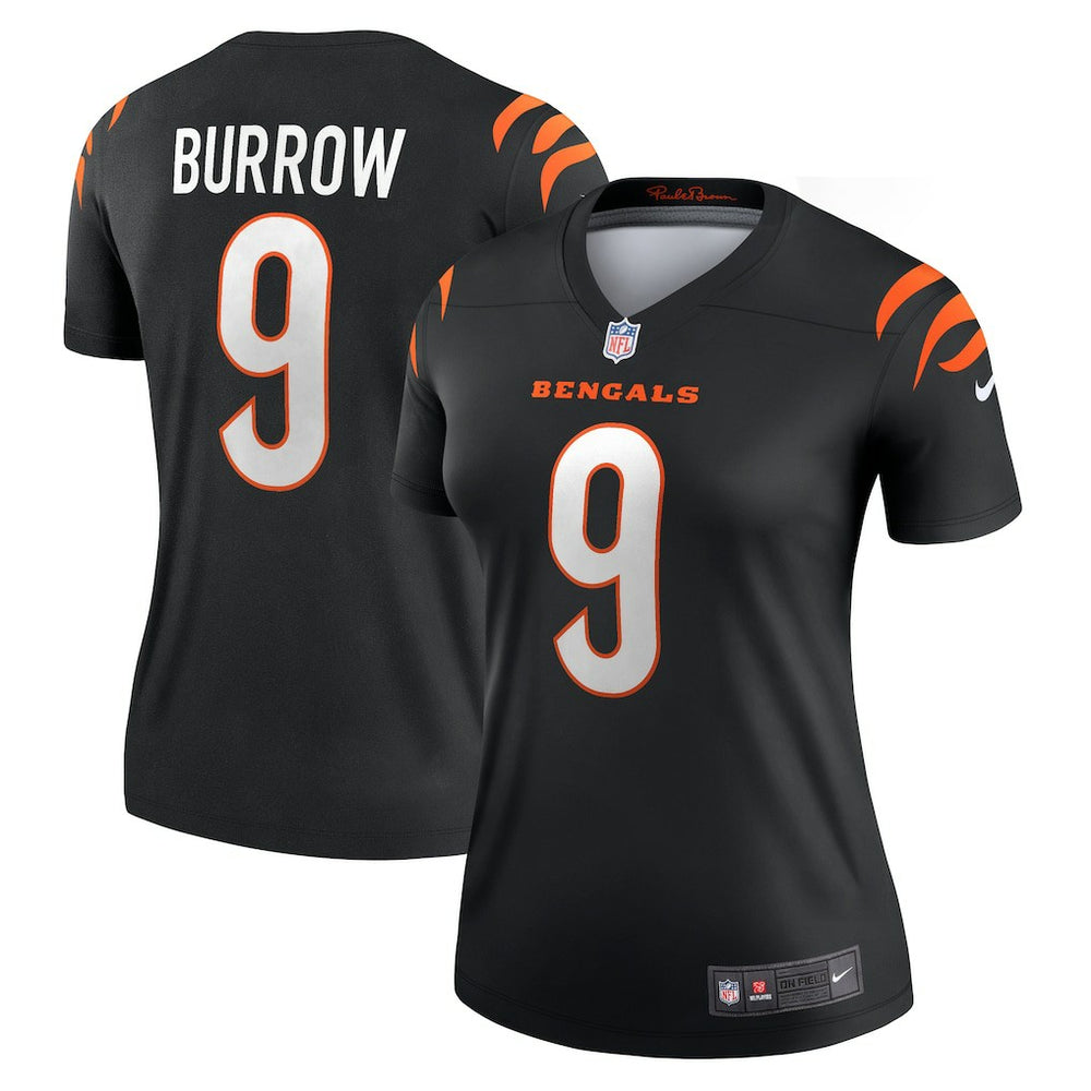 Nike Joe Burrow Cincinnati Bengals Women's Legend Player Performance Top Black