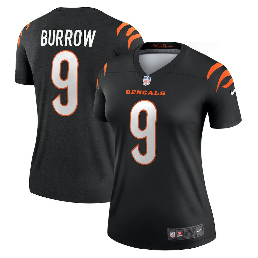 Nike Joe Burrow Cincinnati Bengals Women's Legend Player Performance Top Black