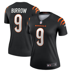 Nike Joe Burrow Cincinnati Bengals Women's Legend Player Performance Top Black