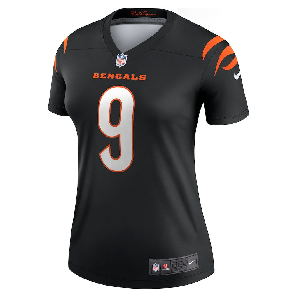 Nike Joe Burrow Cincinnati Bengals Women's Legend Player Performance Top Black
