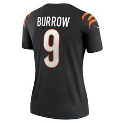 Nike Joe Burrow Cincinnati Bengals Women's Legend Player Performance Top Black