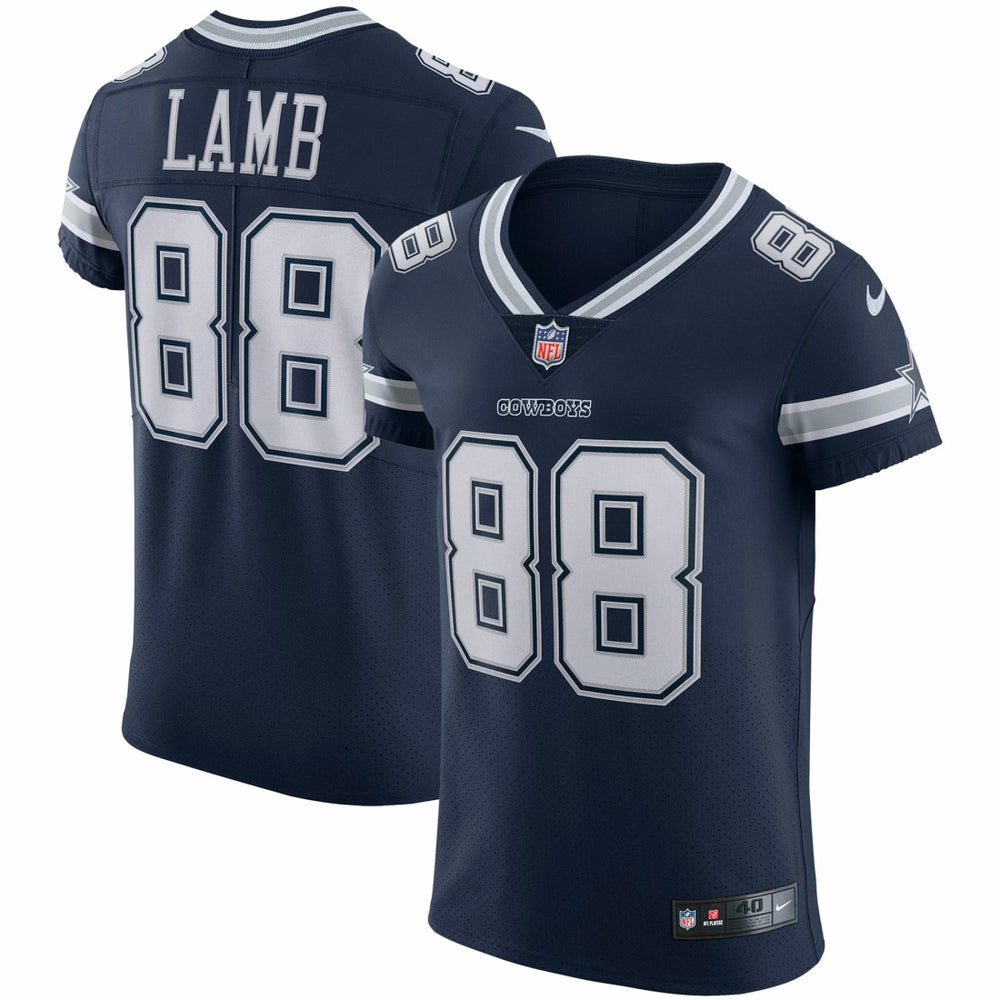 Nike CeeDee Lamb Dallas Cowboys Vapor Elite Jersey Navy