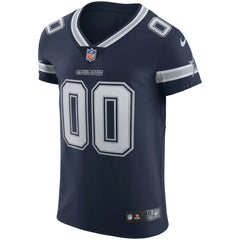 Nike Dallas Cowboys Vapor Elite Custom Jersey Navy