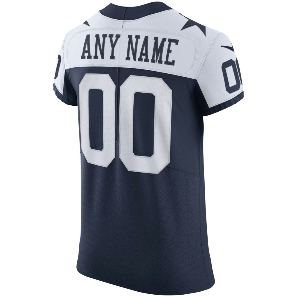 Nike Dallas Cowboys Alternate Vapor Elite Custom Jersey Navy