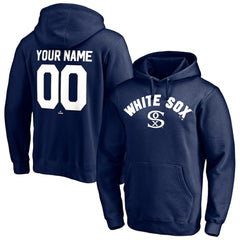 Chicago White Sox Cooperstown Winning Streak Alternate Personalized Name & Number Pullover Hoodie - Navy - MLB on Sale